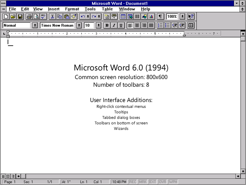 Word 6 (Windows)